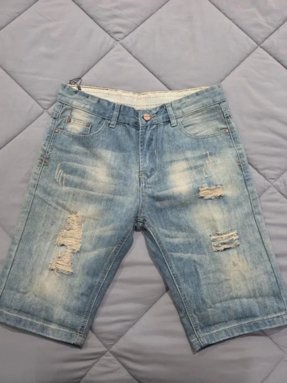 New Men's 32 Blue Jean Denim Jorts